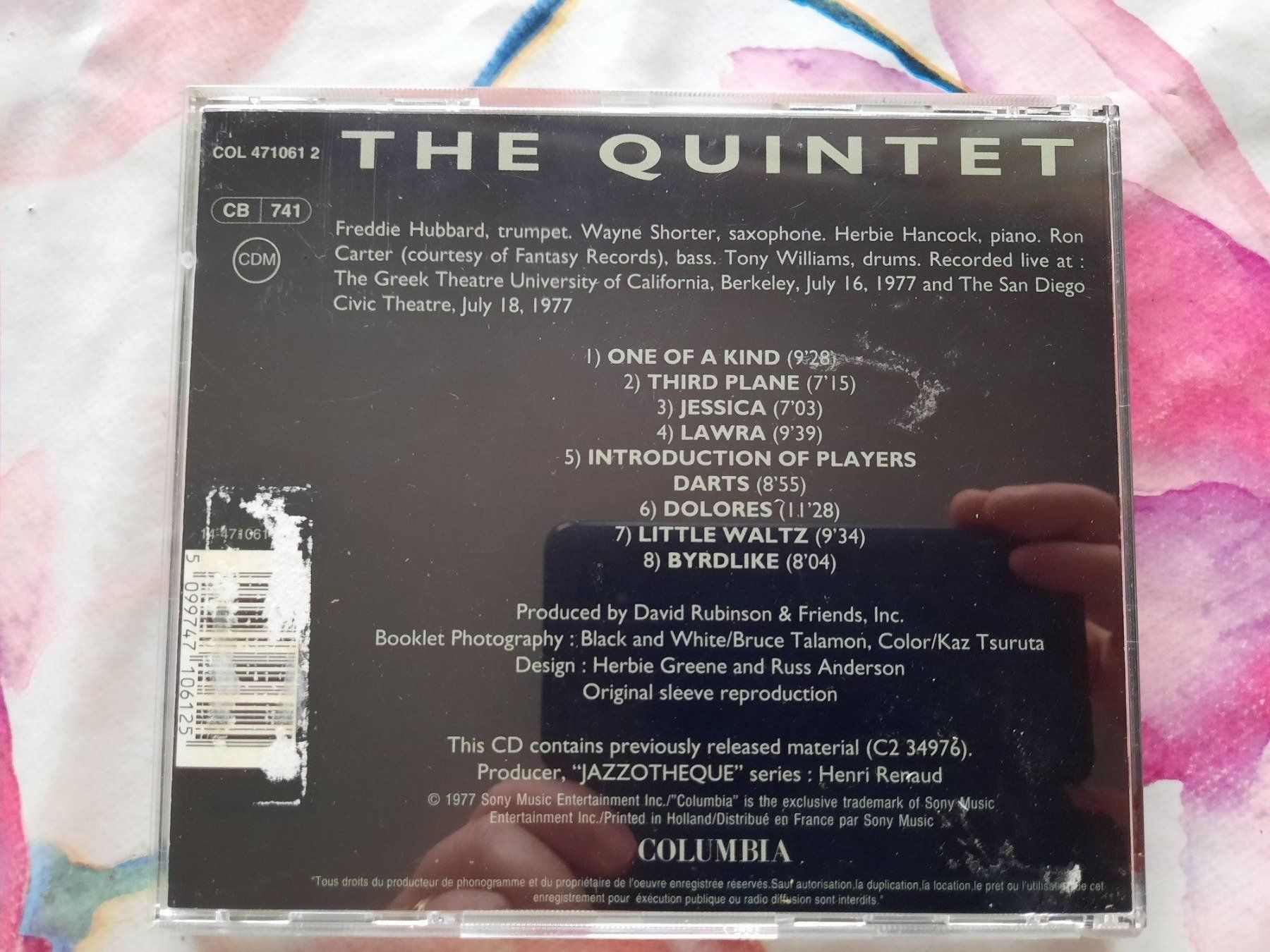 CD: CD The Quintet - V.S.O.P – Usato da Pully venduto da bro_n52j 4