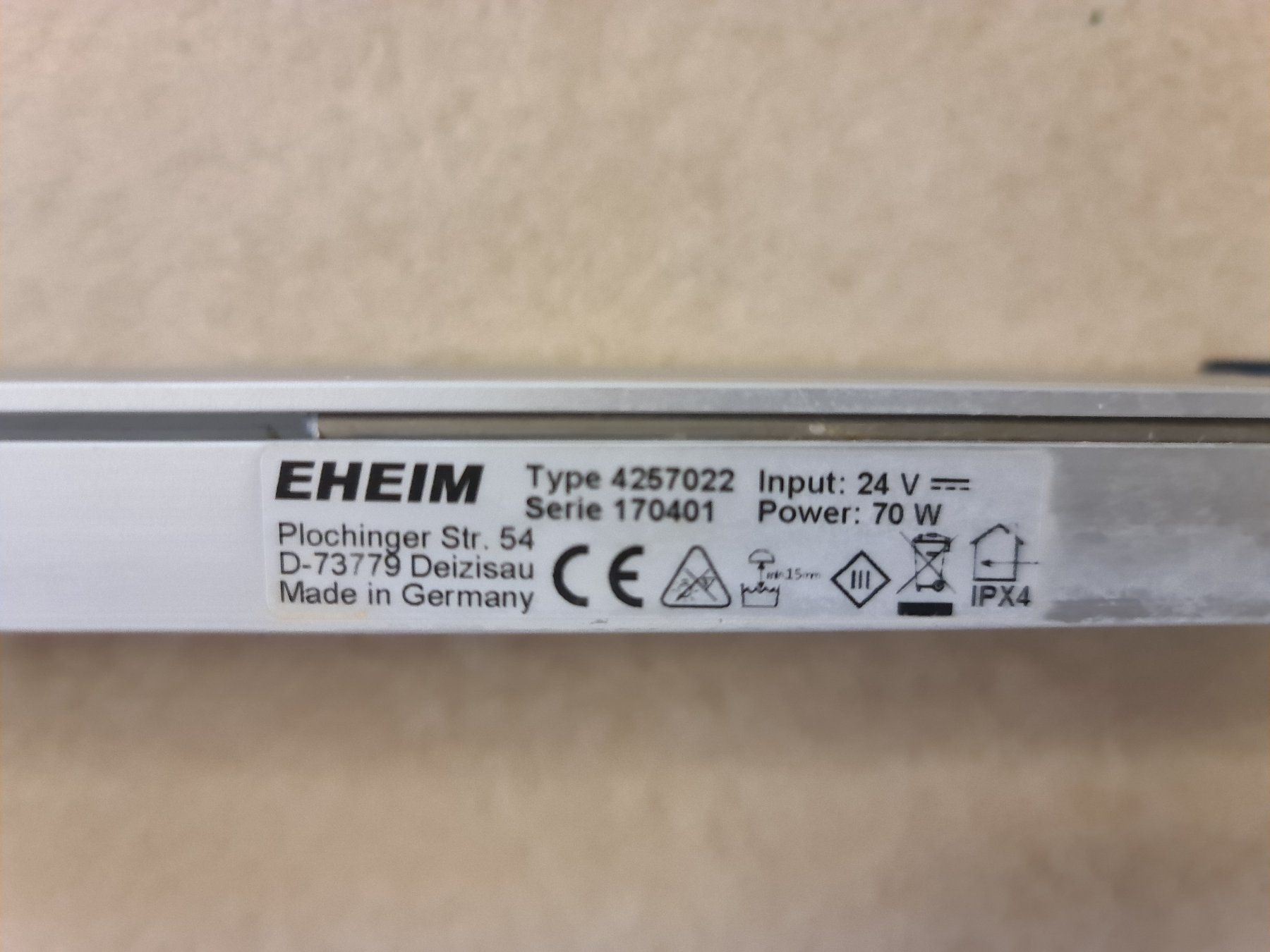 Eheim Lampes: EHEIM Aquariumbeleuchtung PowerLED+ – D'occasion à Leimbach AG par Mops04 2