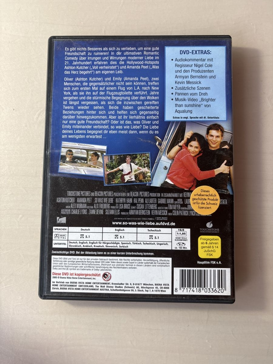 Tutti i DVDs: So was wie Liebe – Usato da Ruswil venduto da Slivio_ 1