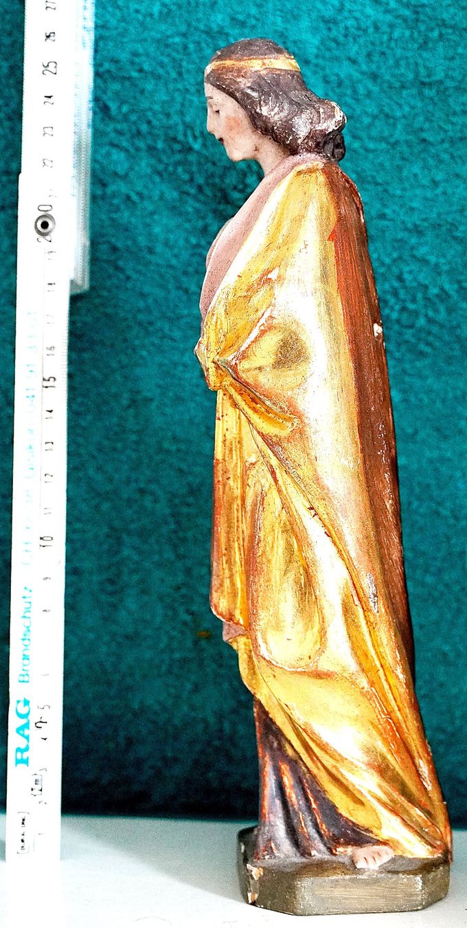 Sculture & Statue: Heiligen Schnitzfigur Holz – Usato da Baar venduto da 2cvbaar 3