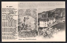 Maria-Rickenbach, Ortspartie an der Kirc