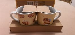 Mug Set Been set de mugs en porcelaine Bienen tazza 330ml