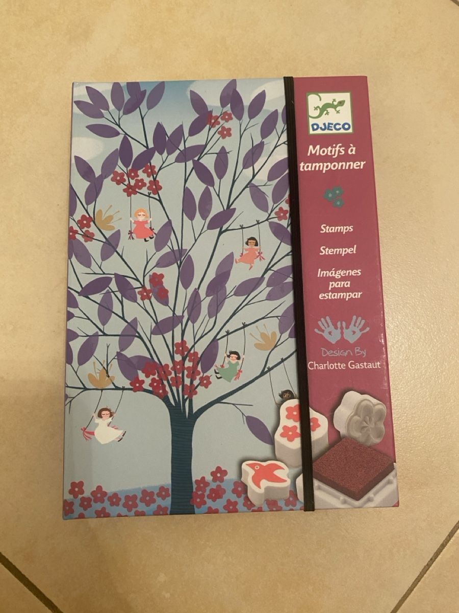 Djeco Giochi: Jeu créatif motifs à tamponner – Nuovo (secondo la descrizione) da Arzier-Le Muids venduto da ma_gd4