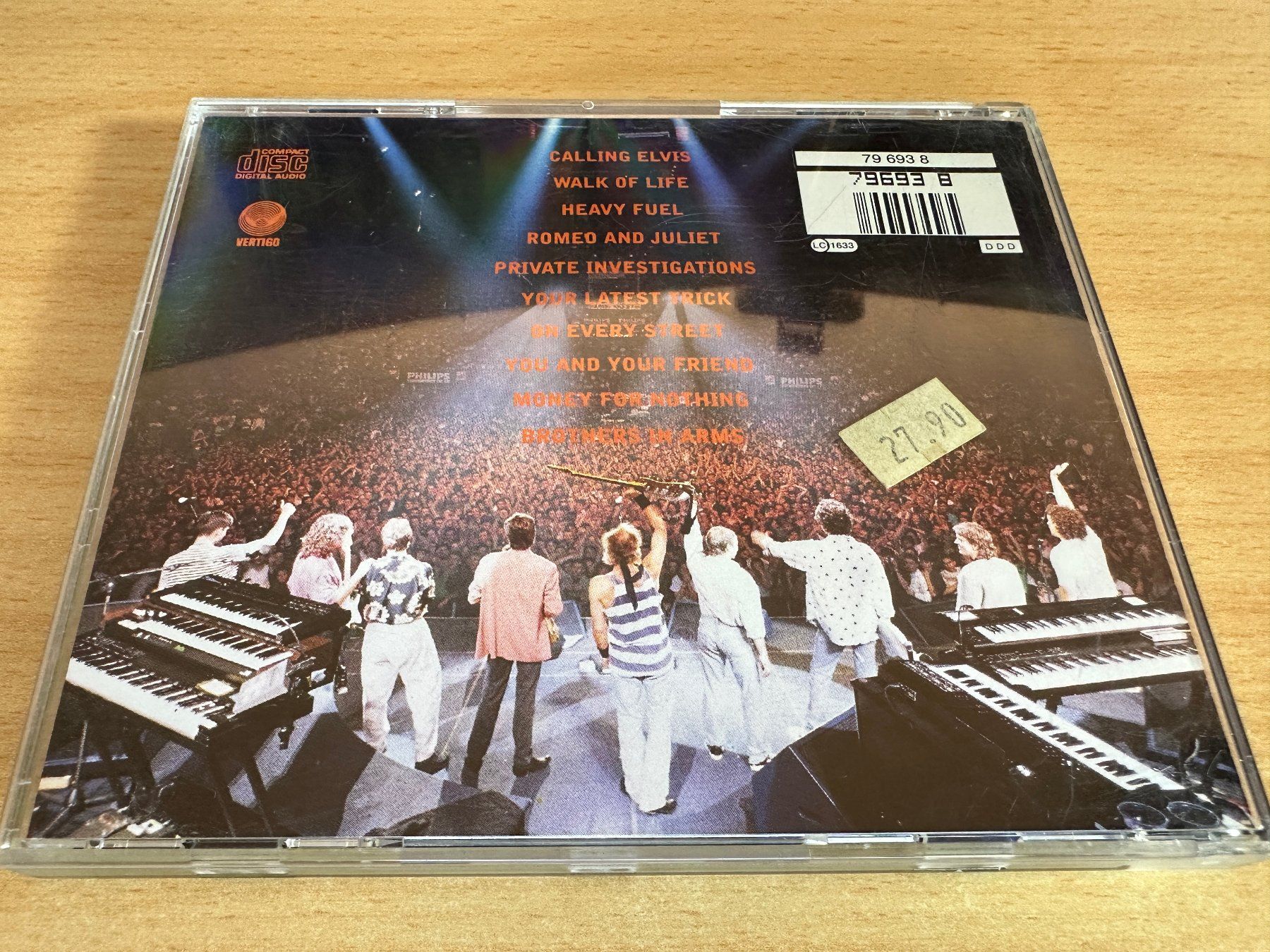 CD: Dire Straits – On The Night – Usato da Rikon im Tösstal venduto da Alpenmutz 1