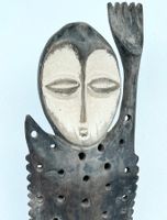 große alte Lega Skulptur Kongo Höhe 40 cm Art Afrika
