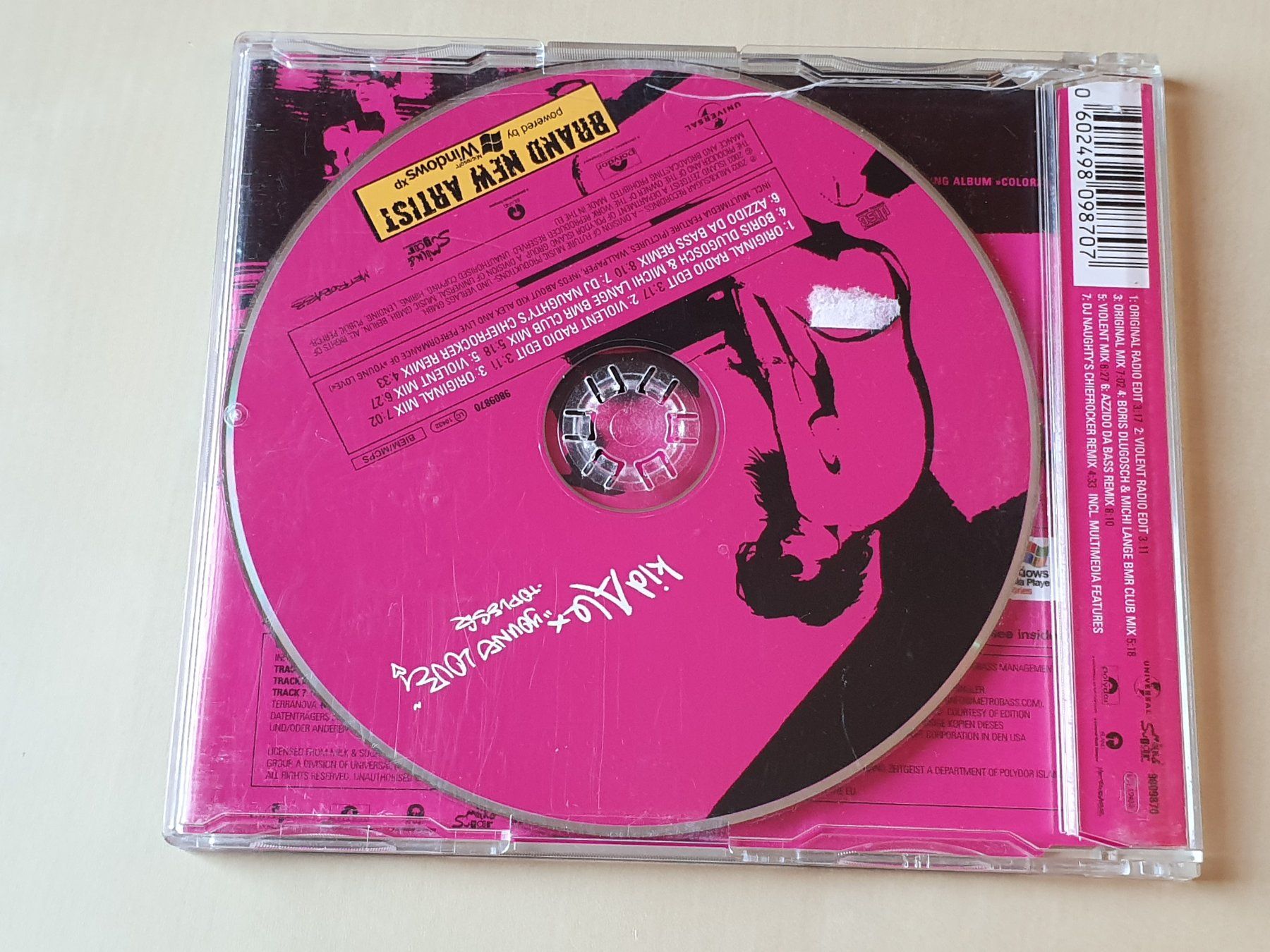 CDs: Kid Alex Young Love – Gebraucht aus Stansstad von collectorsshop 1