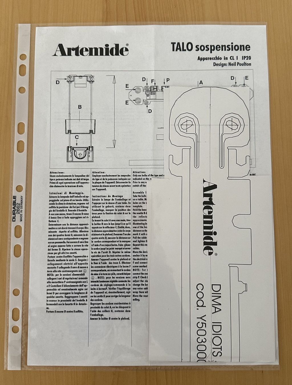 Artemide Lampadari & plafoniere: Artemide Talo Sospensione 120 - Silber – Usato da Dielsdorf venduto da Empowered 3