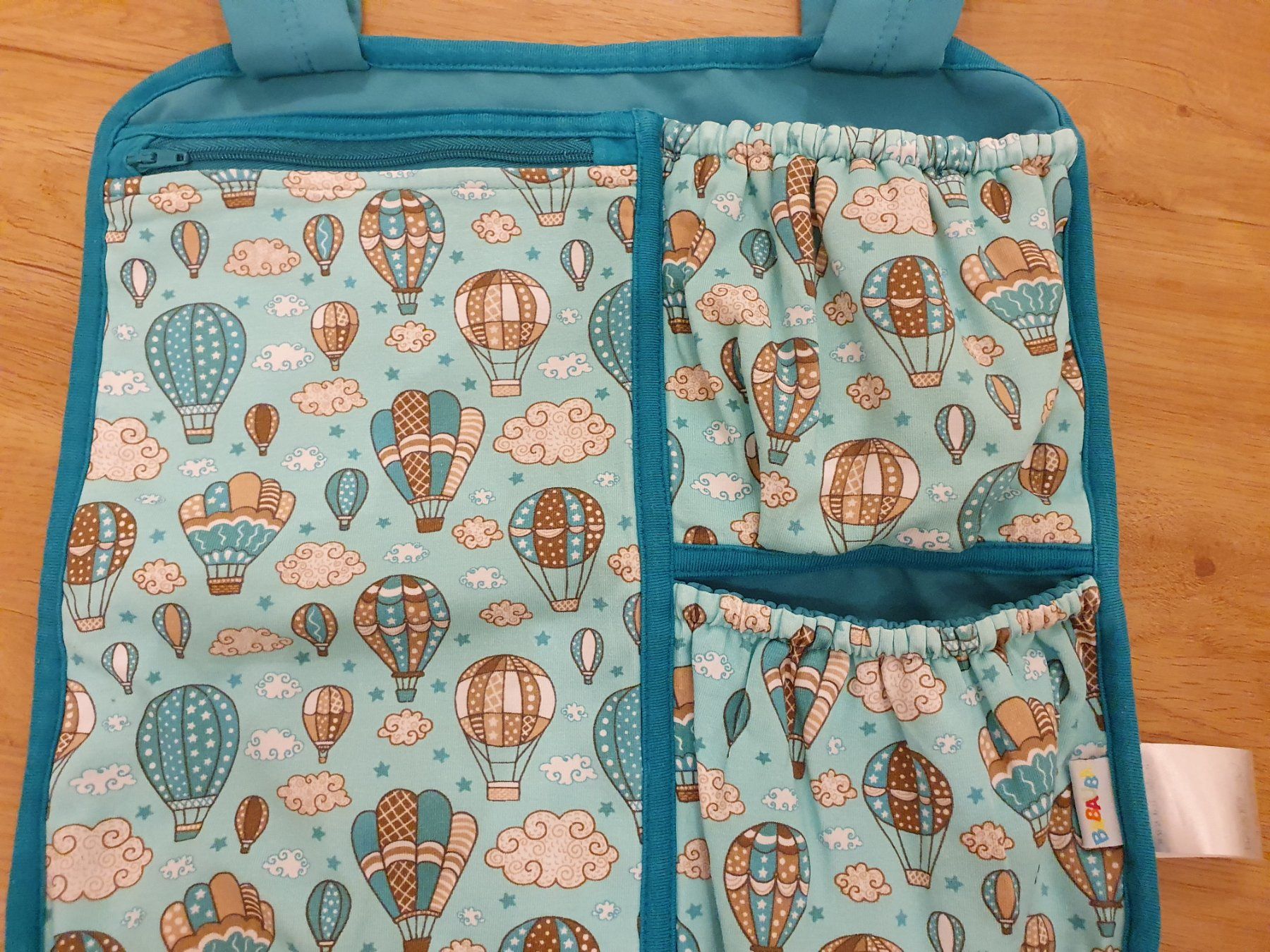 Borse: Babauba Handmade Kinderwagenorganizer Ballons mint – Nuovo (secondo la descrizione) da Heinrichswil venduto da frankie19860 2