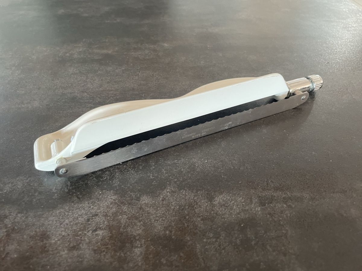 Posate: Ancien Couteau à Pain Réglable – Usato da Vallamand venduto da Bricbracbroc82 4
