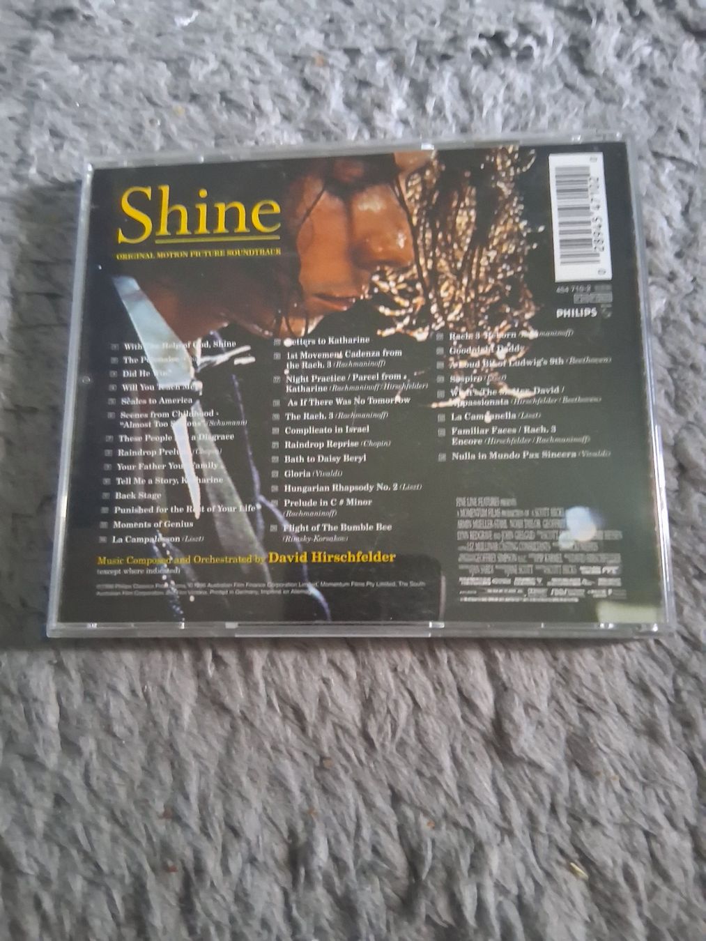 CD: SHINE     SOUNDTRACK        CD – Usato da Wetzikon ZH venduto da Ramones01 1