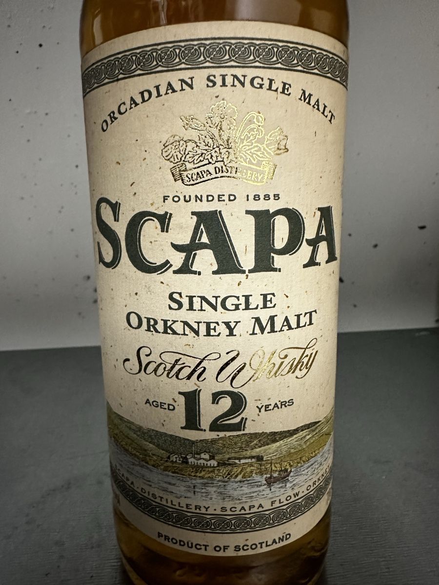 Scapa Spirituosen: Scapa 12 ans - Single Malt Orkney Whisky – Neu und originalverpackt aus Grône von Amte73 1