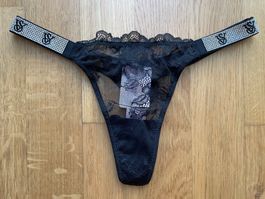 Victoria’s Secret Shine Strap Lace Thong XS NEW
