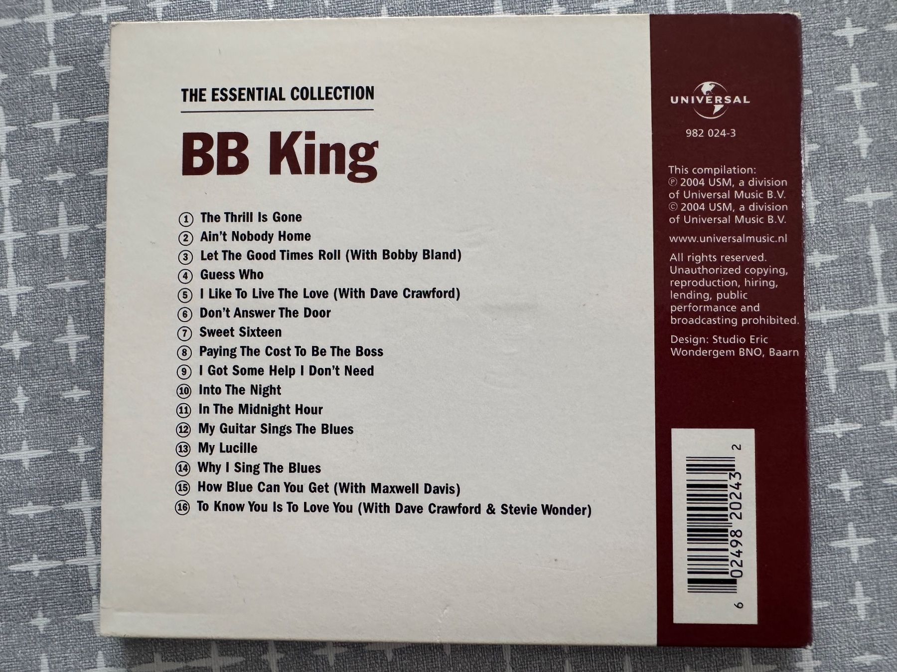 CD: B. B. King - The Essential Collection – Usato da Duggingen venduto da Kisha010 2