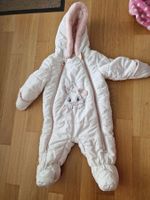 Süßer, warmer Schneeanzug mit Hasen-Motiv - Grösse 68
