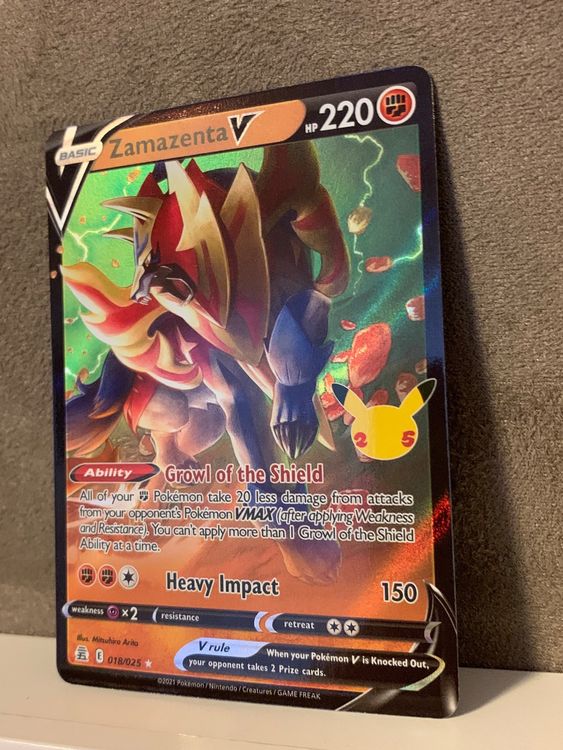 pokemon cards ivysaur Pokemon | Legends of Galar Tin Zamazenta V main image 1