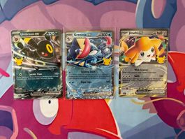 Pokémon 30th Celebration EX Karten Set – EN ab1.-
