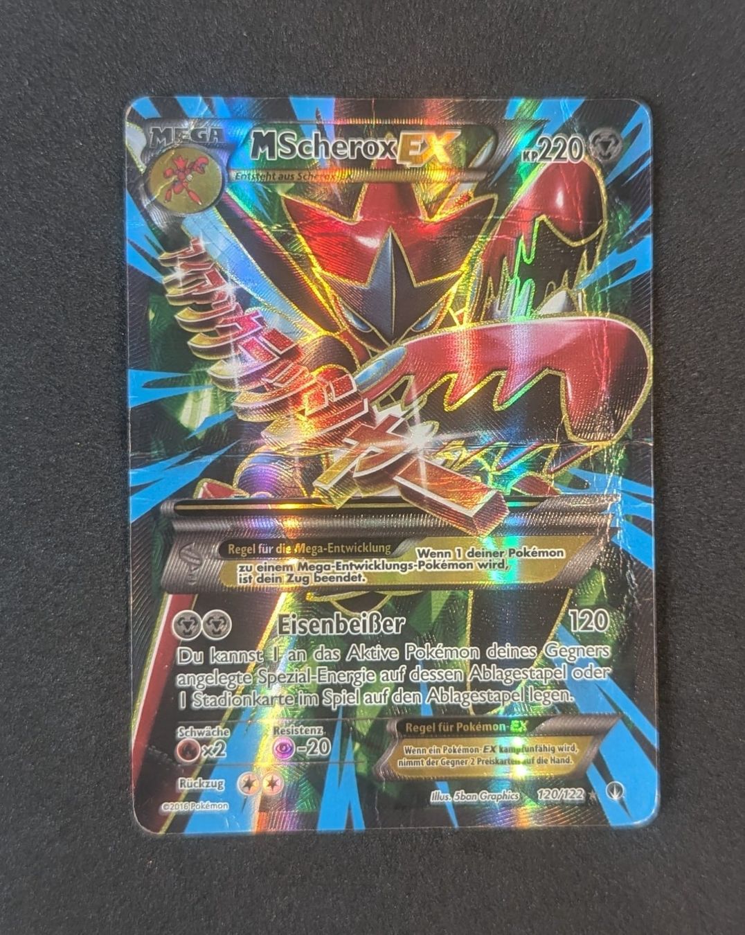 Pokémon Carte collezionabili: MScizor EX 120/122 DE, ab 1.- ! – Usato da Zürich venduto da printz7