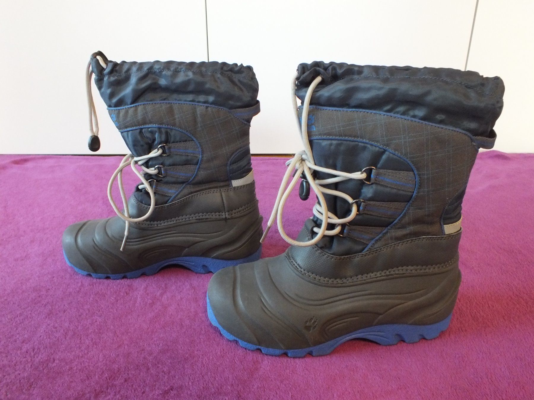 Jack Wolfskin Scarpe per ragazzi: Jack Wolfskin Winterstiefel Snowpacker Gr.34 – Usato da Müllheim Dorf venduto da Seeeule01 3