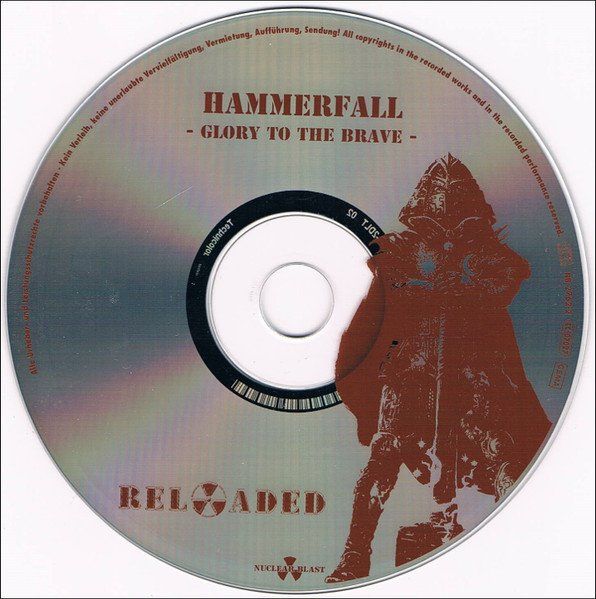 CD: HammerFall – Glory To The Brave - c – Usato da Brittnau venduto da Zibu 2