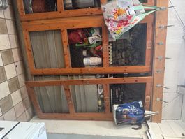 Kaninchen Stall 6er