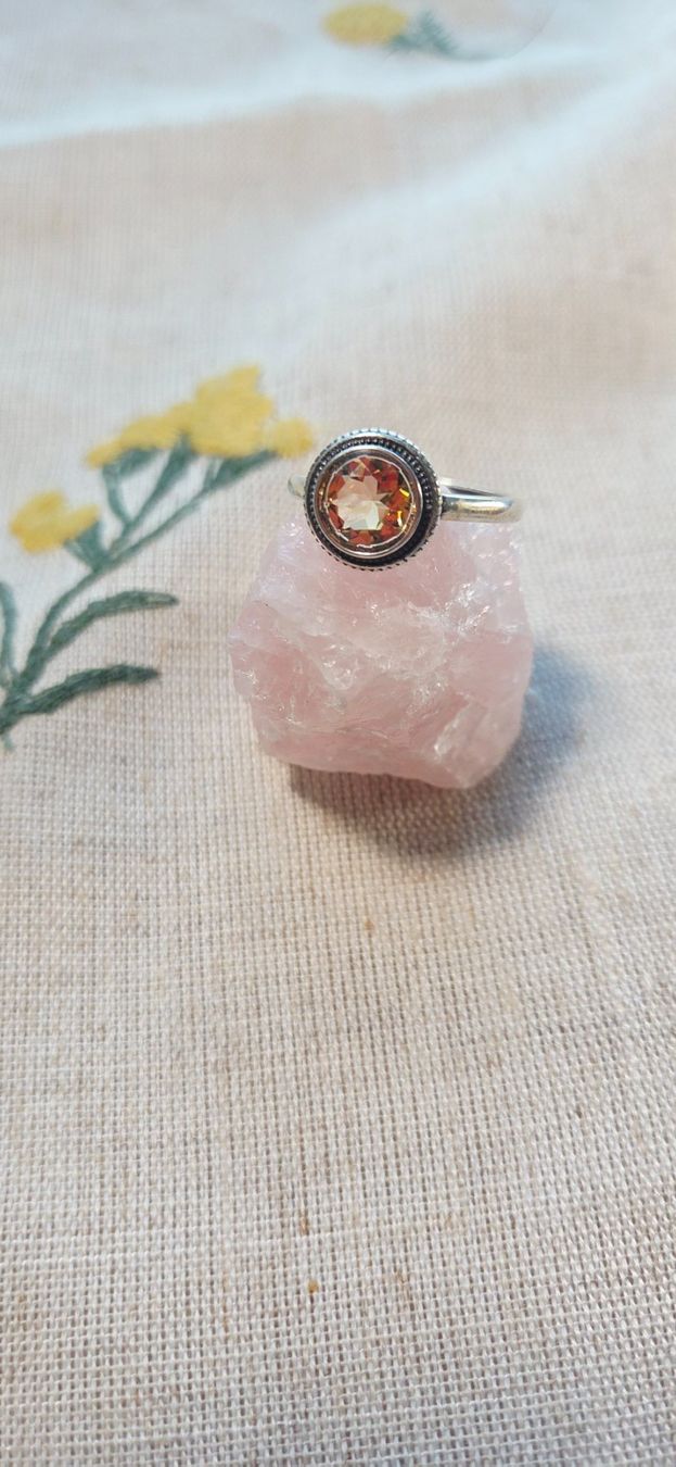 Anelli: NEW - S925 Citrine Ring (Adjustable) – Nuovo (secondo la descrizione) da Zürich venduto da cin_wcf6 3