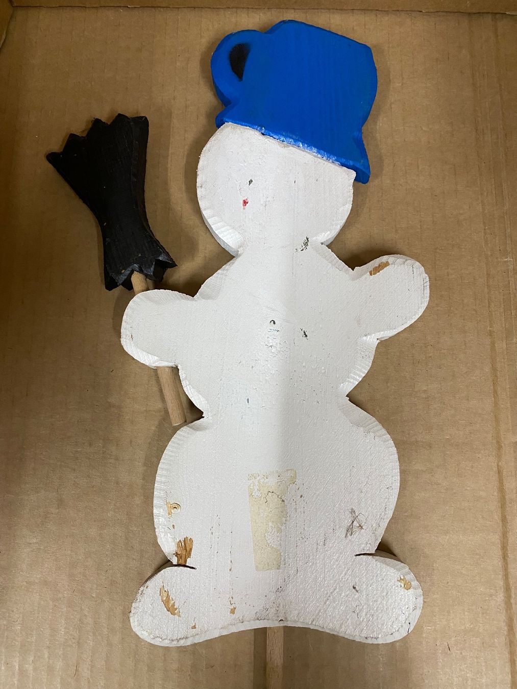 Tutte le decorazioni: Schneemann Steckfigur Holz – Usato da Eschlikon TG venduto da ArtRec 2