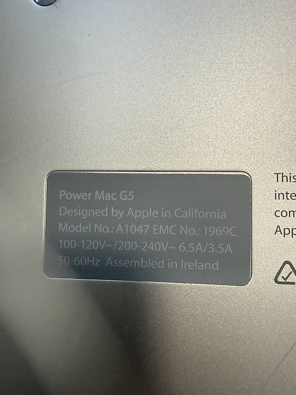 Apple PCs: Apple Power Mac G5 – D'occasion à Zürich par Beji01
