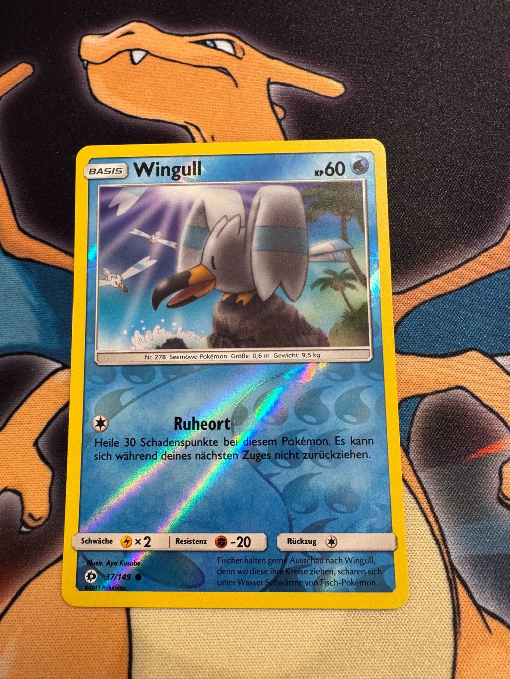 Pokémon Carte collezionabili: Wingull (SUM 37) - Reverse Holo - Sonne & Mond – Nuovo (secondo la descrizione) da Bülach venduto da Pfrenzel