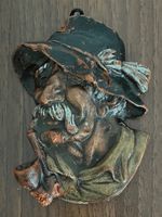 ANTIKE WACHS-FIGUR Tirol / Handgefertigt / Unikat / ca. 1953