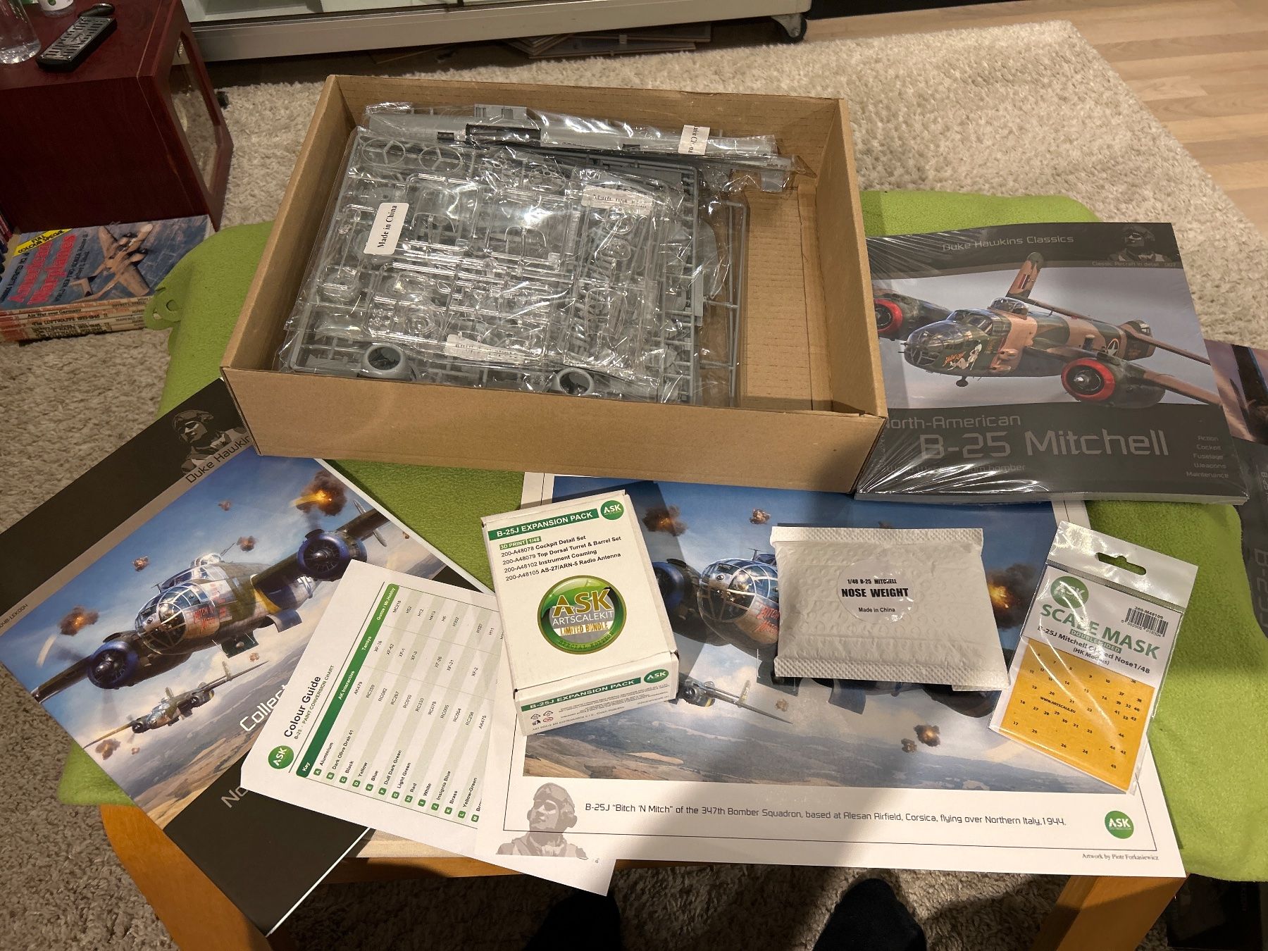 Kit di modellismo & Modellini statici: ASK B-25 J Mitchell Limited Bundle – Nuovo e nell'imballaggio originale da Toffen venduto da pog68 1