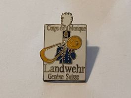 1 Pin Corps de Musique Landwehr Geneve Suisse