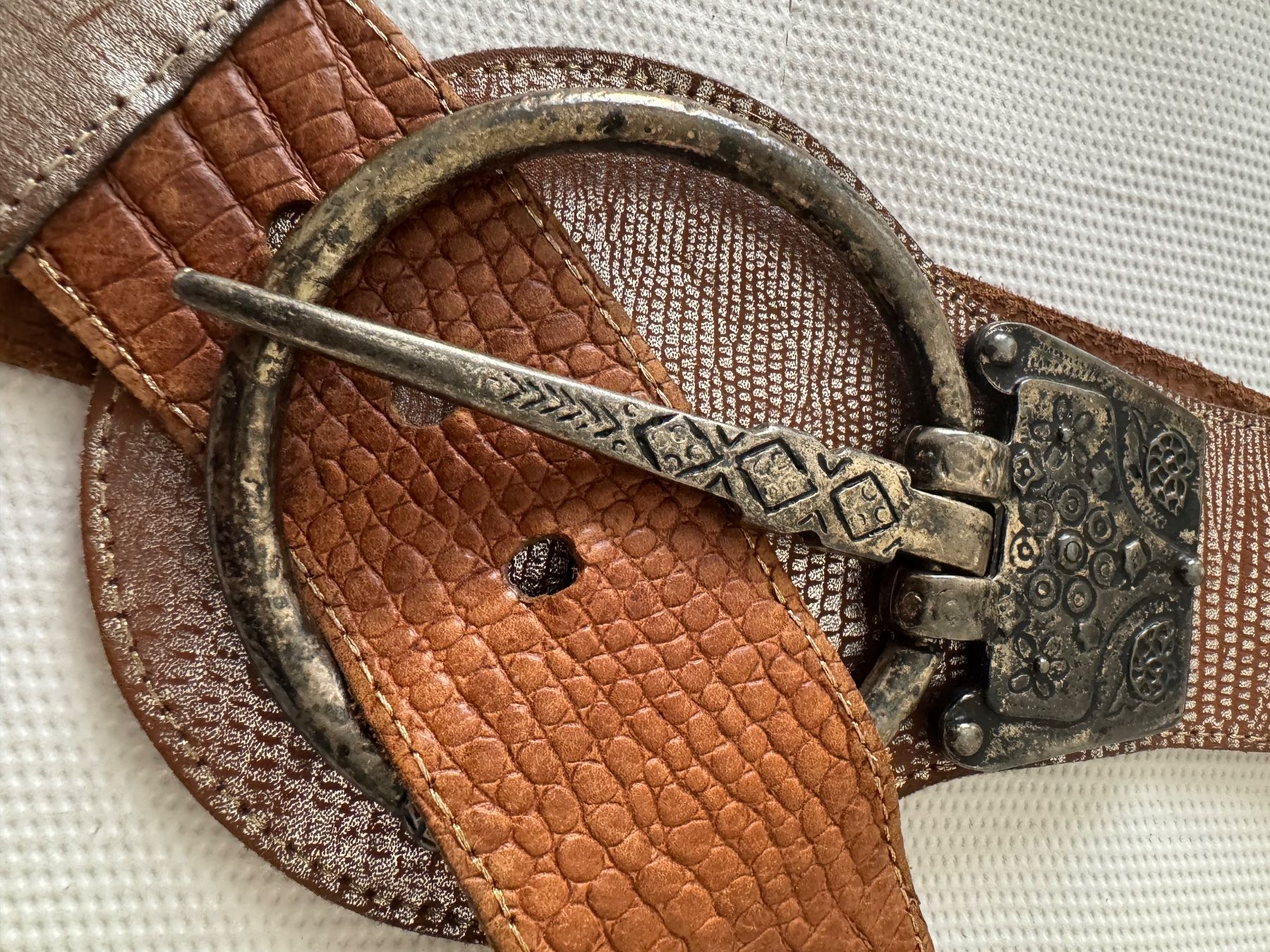 Cinture: Ledergürtel vintage, handmade – Usato da Bern venduto da lylali