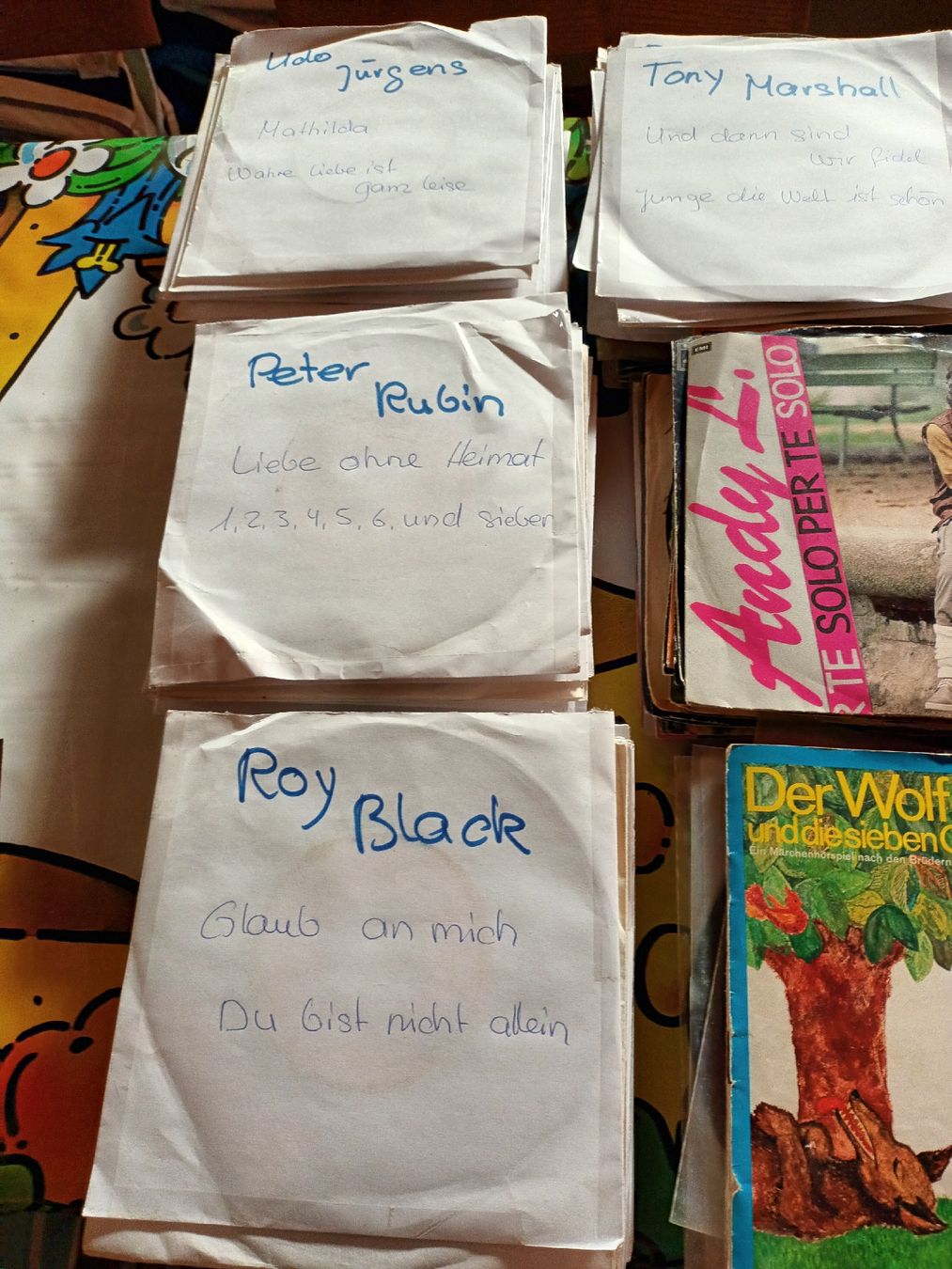 Schallplatten: 360 Single Schlager 60/80er Jahre – Gebraucht aus sursee von pasuro 6