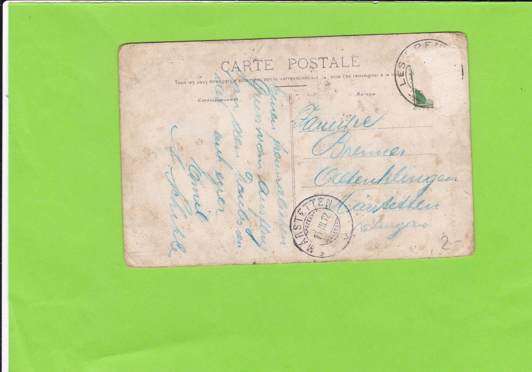 Cartoline postali: Saut du Doubs – Usato da St. Peterzell venduto da neckertal 1