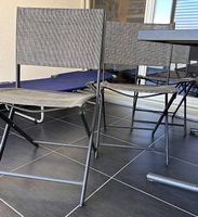 6 Klappstühle