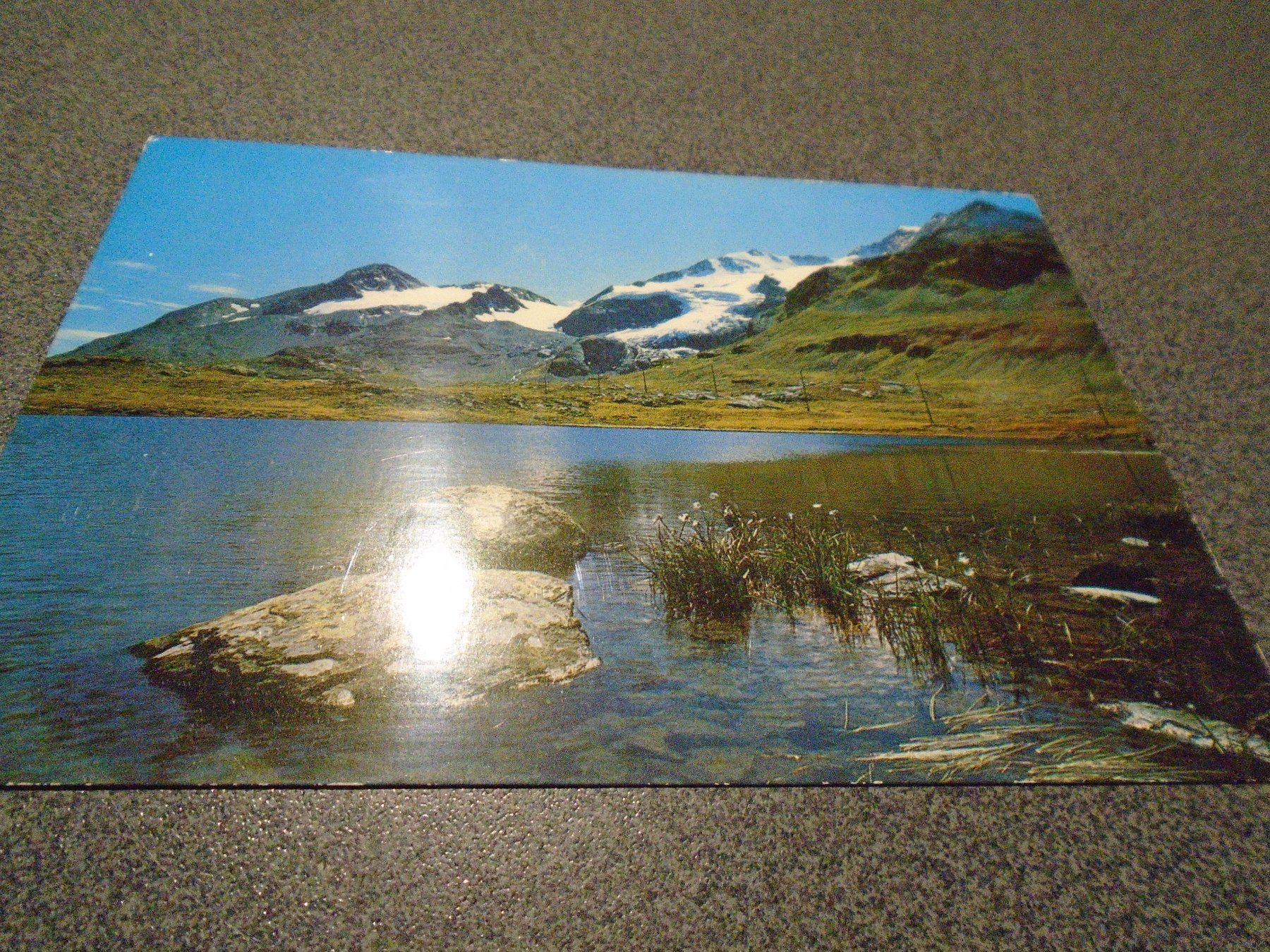 Cartes postales: Ansichtskarte Bergsee im Engadin – D'occasion à Zürich par abraxas1291