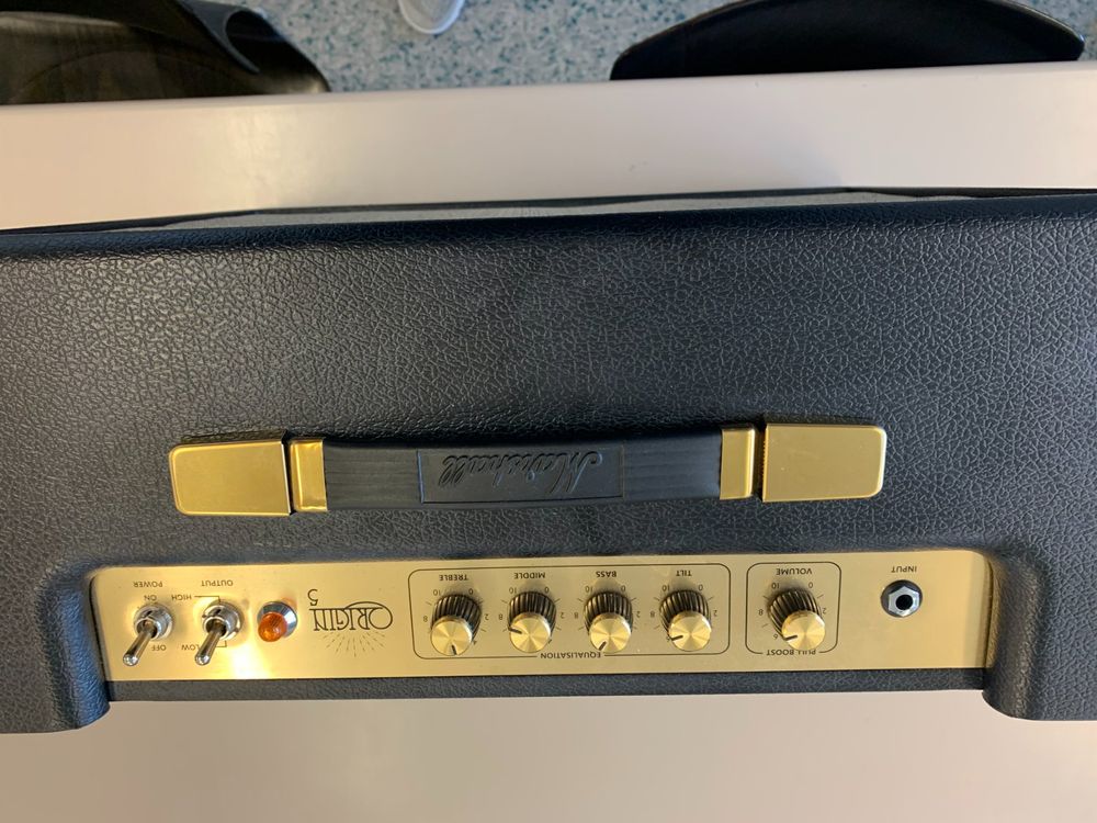 Marshall Origin 5 Amp mit Mod 10'' Speaker Celestion 10/30 (Gebraucht ...
