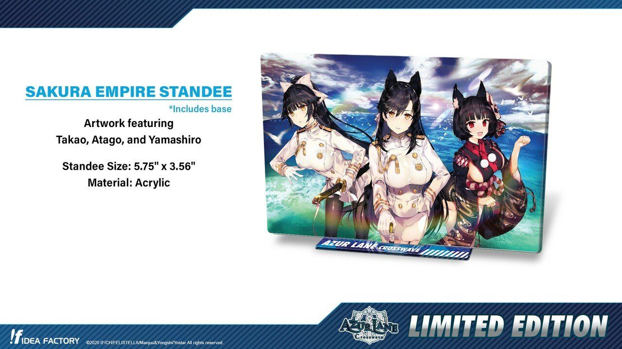 Sony Spiele: Azur Lane Crosswave - Stand Acrylic – Neu und originalverpackt aus Denges von old-school-89