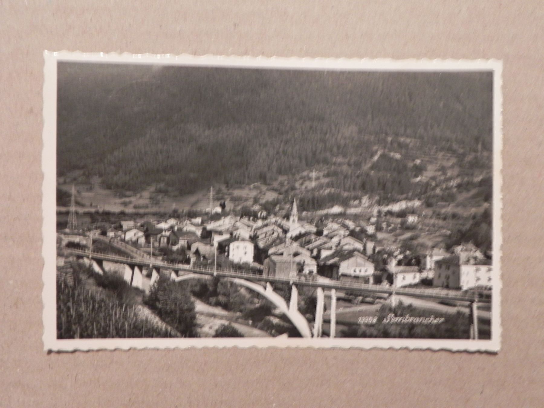 Cartoline postali: Karte Sembrancher VS Valais Wallis 1959 – Usato da Siebnen venduto da krimsie
