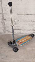 Micro Kickboard Monster "Custom Blue/Grey"