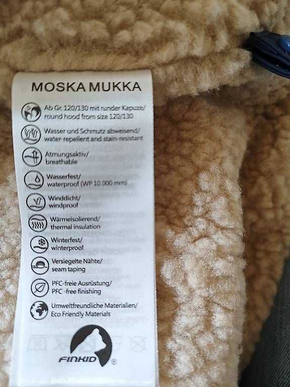 Giacche & Cappotti: Winterjacke Finkid Gr. 80/90 – Usato da Humlikon venduto da Zitrone011 3
