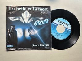 DERRICK ORPHEE tolle Single La belle et la mort Kult Top 80'