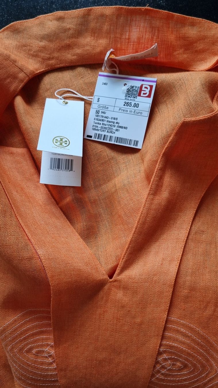 Tory Burch Tuniche: Tunika Leinen Tory Burch 36 neu – Nuovo e nell'imballaggio originale da Bad Zurzach venduto da Mfritzli 4