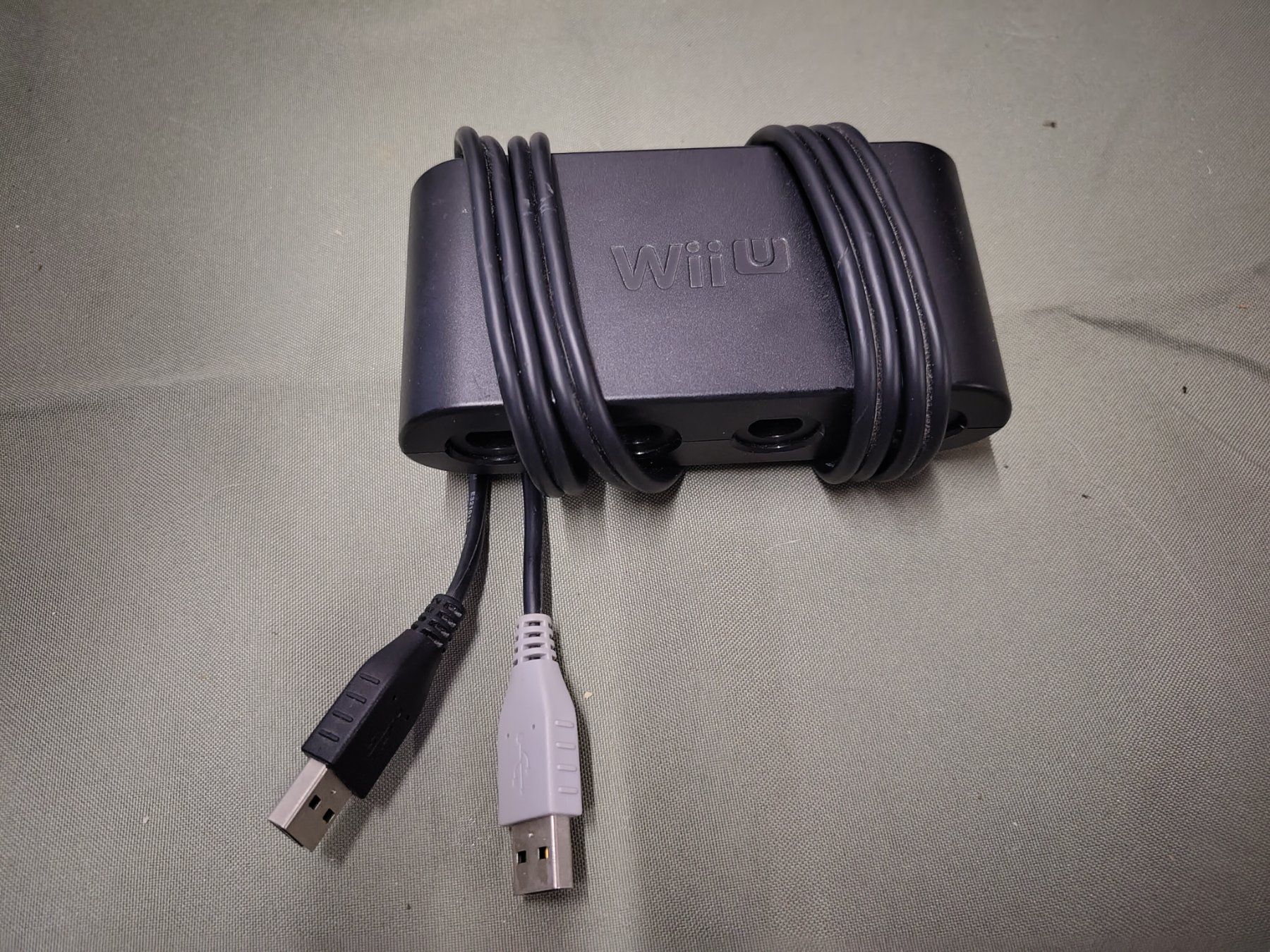 Nintendo Controller: Adaptateur Manette GameCube pour Wii U – Gebraucht aus Saxon von dan_drn5