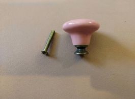 10x Griffe Retro-Stil ROSA für Kleiderschränke Wandschränke