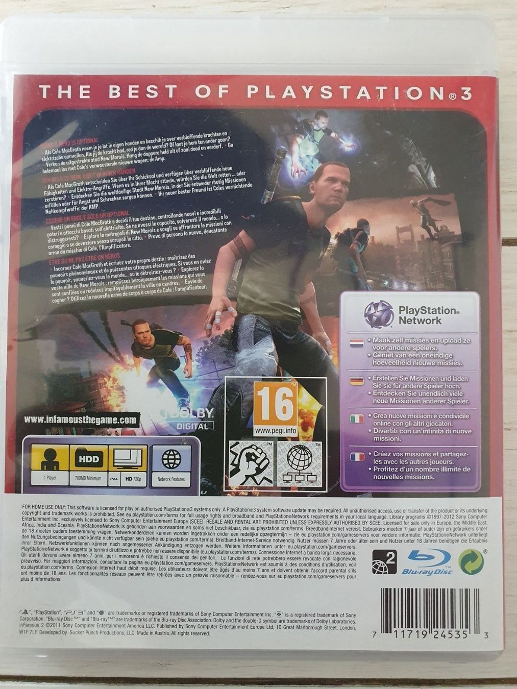 Sony Spiele: PS3 Essentials inFamous 2, ab 16 – Gebraucht aus Eiken von Lashar 1