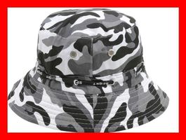 Fischerhut Camouflage Schwarz Weiss Militär Armee Army See