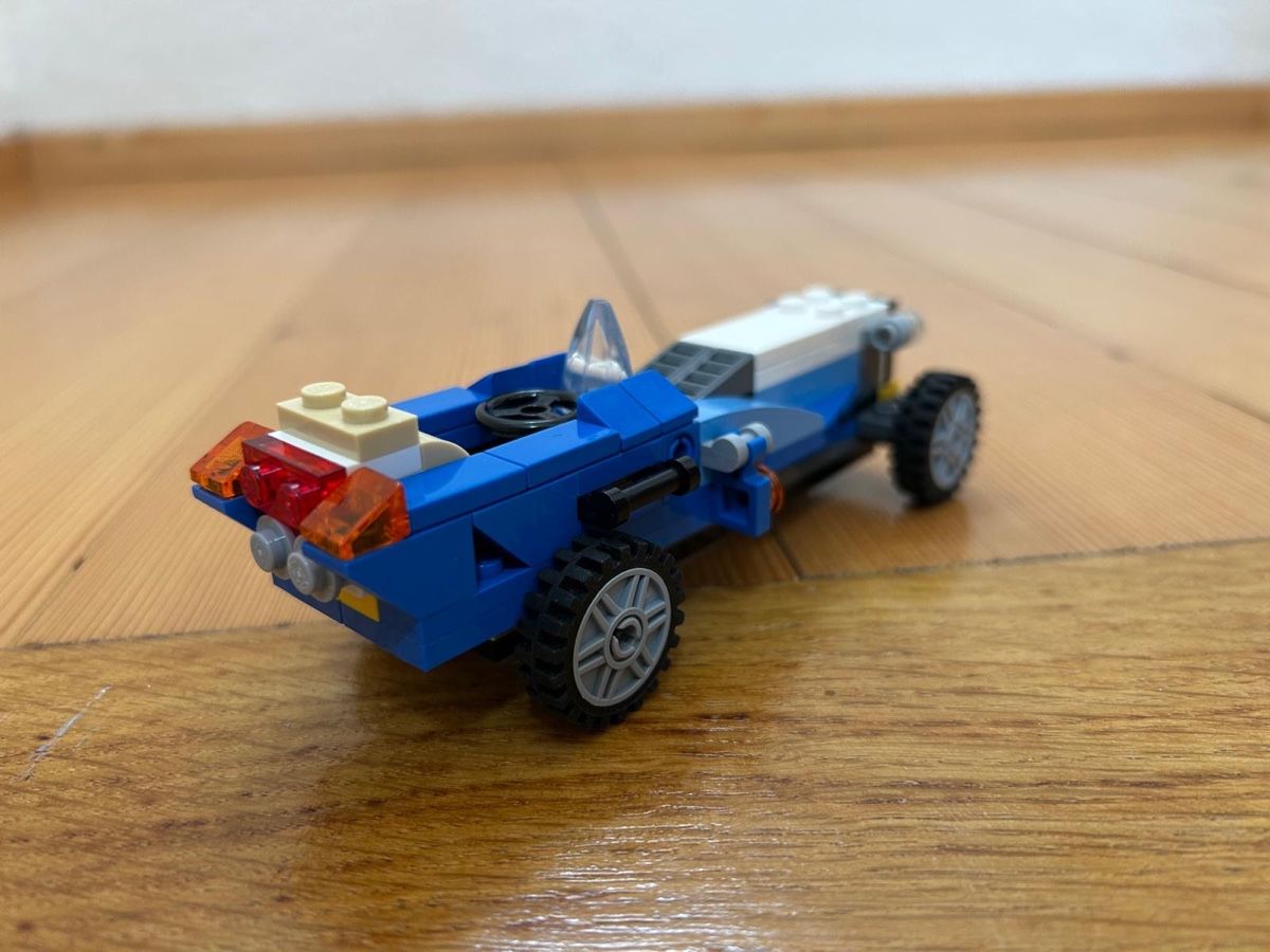 Lego Giocattoli: Lego Set Blue Roadster – Usato da Münchenbuchsee venduto da Jeff_the_Landshark 2