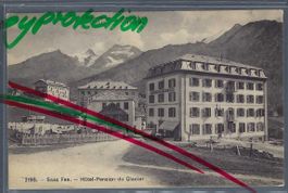 Saas Fee. Hotel Pension Du Glacier.