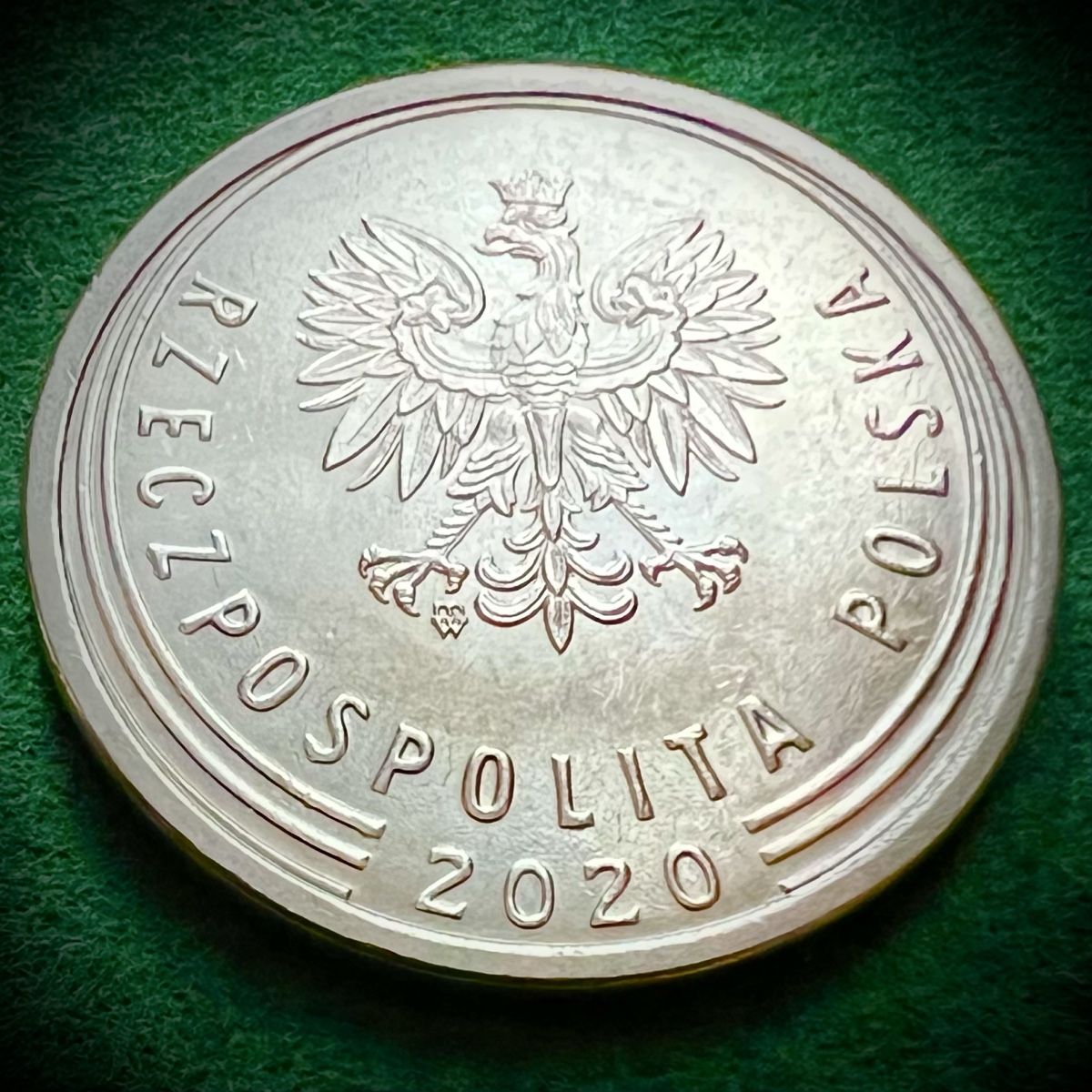 Tutti le monete: 1 ZLOTY 2020 POLEN – Usato da Gossau SG venduto da NUMOPOL